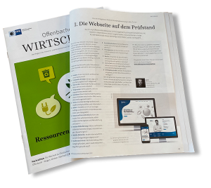 Fachartikel von Dennis Lai (Drela GmbH) für die Industrie- und Handelskammer zum Thema Webdesign & SEO
